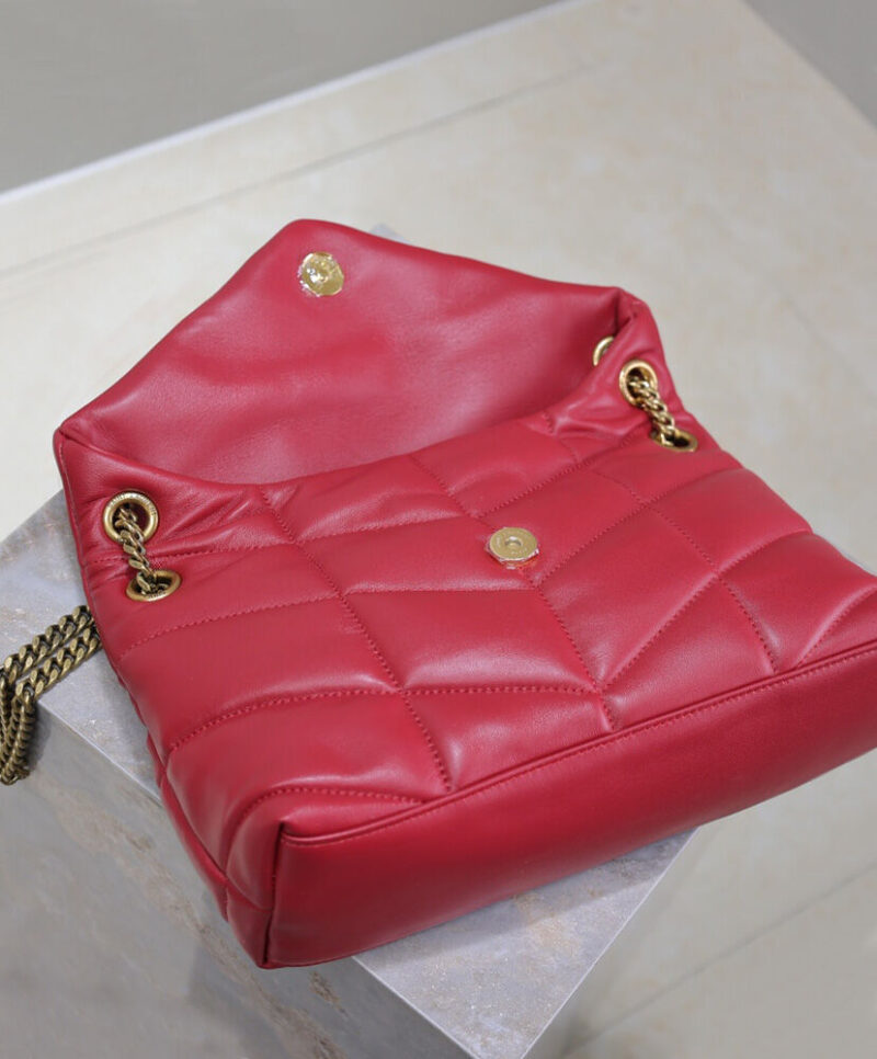 Saint Laurent Puffer Small In Nappa Leather
